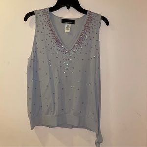 Jones New York sleeveless blouse